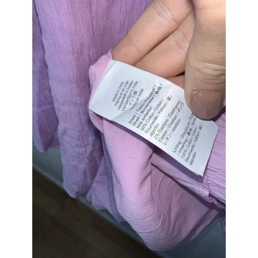 J. Crew Pink Dress NEW BY516 Small Imperfection* NWTS $98 Spring Summer X - Picture 10 of 13